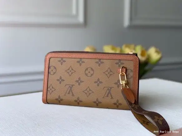 Aaa replica bags WALLET DAUPHINE VUITTON LOUIS 0617